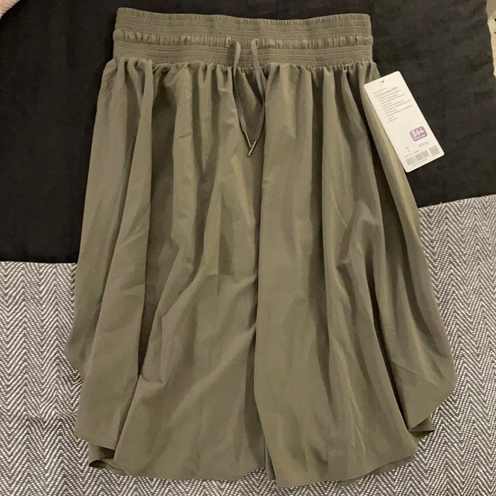 Lululemon Everyday Skirt - Olive Green